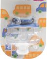 Baby Pacifier Ultra Light Soft Silicone Nipple, Orthodontic Design, BPA Free For Babies. 