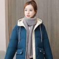 Puffer Korean Long Jacket For Women. 
