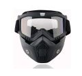 Motorcycle Bike Beon Mask Transparent. 
