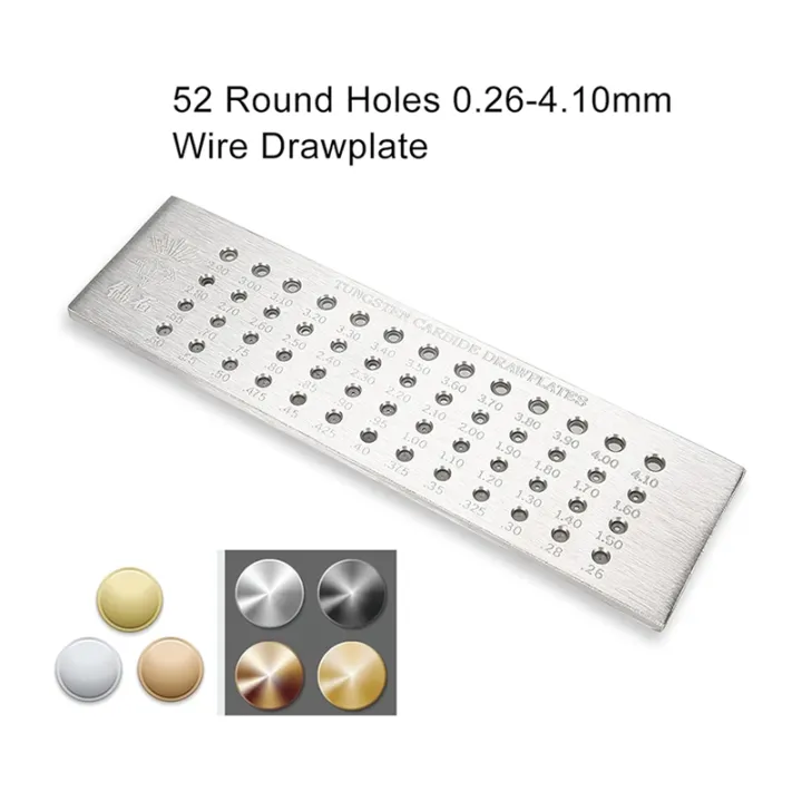 Nullmul%2052%20Round%20Holes%20Wire%20Draw%20Plate%200.26-4.10mm%20Tungsten%20Carbide%20Wire%20Drawplate%20for%20Jewelry%20Making%20-%20Image%204