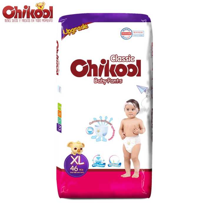 Chikool Classic Baby Pants Extra Large (XL-46 ) Jumbo Pack