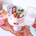 Durable Creative Birthday Party Wedding Decoration Home Dessert Fudge Cake Stand Dessert Storage Holder Display Rack Desktop Tray. 