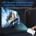 HY300 Smart Projector Android 13 Mini Home Theater Full HD 1080P WiFi Bluetooth HDMI USB Portable Projectors With Game Console. 