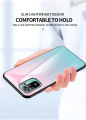 Xiaomi Redmi Note 10 Pro Max 4G Case Gradient Tempered Glass Back Cover Hard Case for Redmi Note 10 Pro 4G M2101K6G M2101K6R. 
