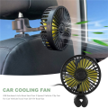 Car Cooling Fan, USB Backseat Auto Rear Seat Fan 3 Speed Vehicle Clip Fan for Car Vehicle Truck Van SUV RV Boat Bus. 