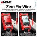 ANENG SZ02 Smart Digital Multimeter Auto Range 9999 Counts NCV Universal Meter Handheld Multifunctional Tester Voltmeter Ammeter with Backlight Flashlight AC/DC Voltage & Current Resistance Capacitance Frequency Temperature Measurement. 