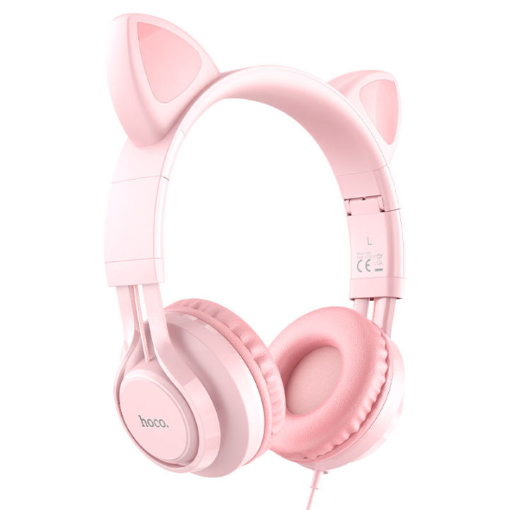 HOCO W36 Cat Ear Headphones With Mic | Daraz.com.np