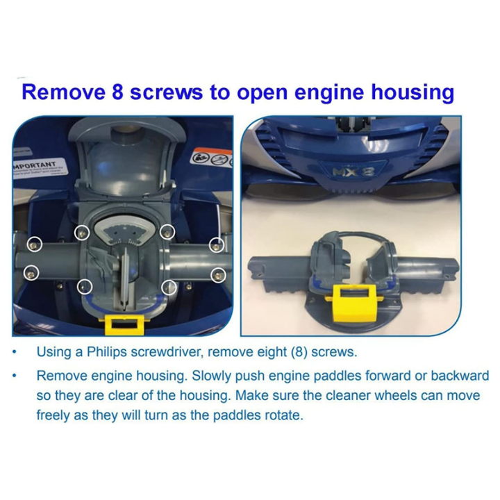 MX6%20MX8%20MX6EL%20MX8EL%20Elite%20Pool%20Cleaner%20Tune-Up%20Accessories%20Parts%20with%20Drive%20Shaft%20Assembly%20R0525100%20and%20Engine%20Wheel%20Bearing%20R0527000%20-%20Image%206