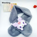 Wenefang Sanrio Plush Scarf Kuromi Melody Children's Winter Plush Scarf 【2025 Version】 Cinnamoroll Pochacco Imitation Rabbit Fur Baby Neck Thickened. 