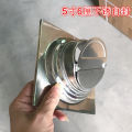 Stainless Steel Floor Drain 6''. 