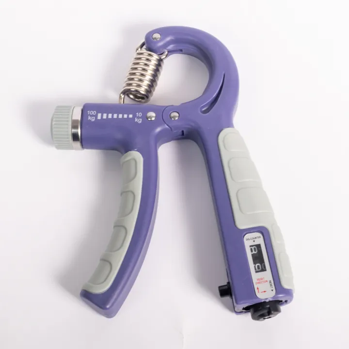 Adjustable%20Counting%20Gym%20Gripper%20Trainer%20Exercise%20Hand%20Grip%20Strengthener%20for%2010%20to%20100kg%20with%20Counter%20-%20Image%202