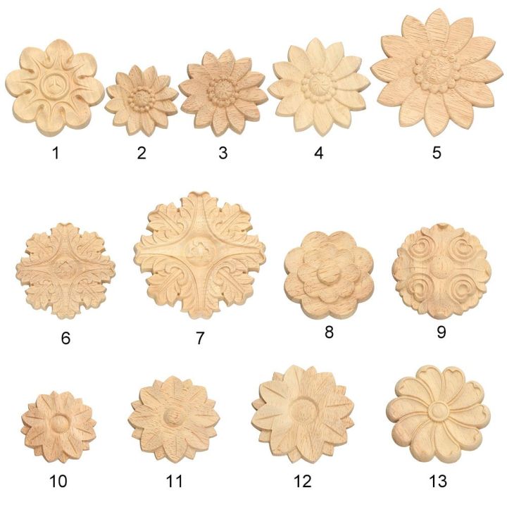 Natural%20Floral%20Unique%20Wall%20Door%20Decoration%20Wood%20Carved%20Corner%20Appliques%20Frame%20wooden%20Figurines%20Crafts%20Woodcarving%20Decorative%20-%20Image%202