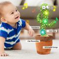 Dancing Cactus Toy Cactus Plush Toys Interesting Children's Toys Children's Early Education Toy Dancing Cactus Plush Toys With Light Funny Singing. 