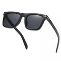 Brand Designer Sunglasses Fashion Square Black Frame Retro UV Glasses For Unisex. 