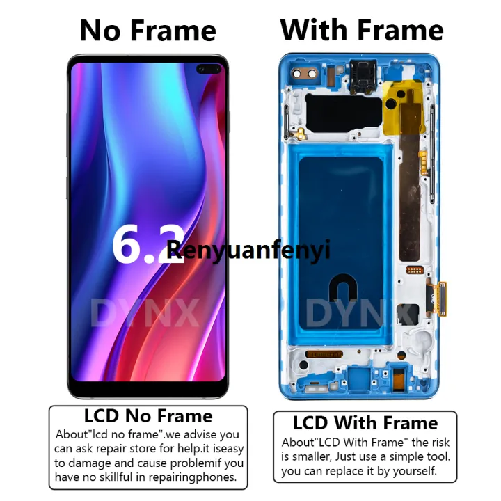Renyuan%20Screen%20For%20Samsung%20Galaxy%20S10%20Plus%20S10+%20G975%20G975F%20LCD%20Display%20Digital%20New%20Touch%20Screen%20With%20Frame%20For%20Samsung%20Galaxy%20S10+%20Assembly%20-%20Image%203
