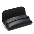 Multifunctional PU Leather Eyeglasses Case Sunglasses Storage Box Soft Bag. 
