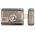 Door Security Access Electric Door Lock With Swiping Card Single Cylinder 12V DC Intelligent Remote Control Rim Lock. 