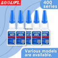 Shuzhu StoreAffordable LOOLIFL 401/406/414/495/496 new universal strong instant drying adhesive, suitable for plastic metal jewels, wood, ceramics, send factory direct precise drip tube, 20ml.. 