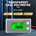 Sutuiying 6133A Battery Capacity Indicator DC8-100V LCD Digital Electricity New Meter Lithium LiFePO4 Lead-acid Cell 12V 24V 48V 72V Voltmeter. 