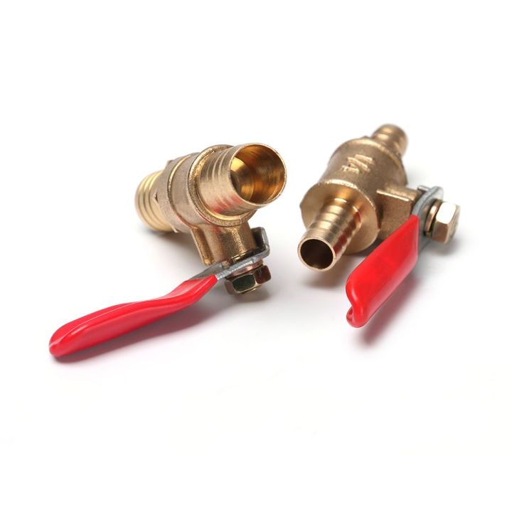 Useful Switch Shut-off Brass Ball Valve Thread Connector Control Device ...