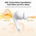 (WS206-35725) UGREEN HiTune T3 Pro Earbuds Bluetooth 5.4 Active Noise Cancellation 4 Mics ENC Clear Calls, 30H Playtime Fast Charge, IPX5 Waterproof. 