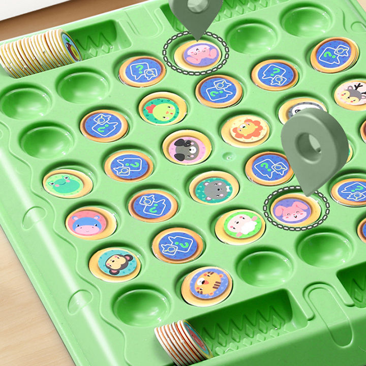 Toys%201%20Set%20Logical%20Thinking%20Cognitive%20Animal%20Learning%20Memory%20Matching%20Chess%20Kids%20Toy%20Animal%20Flip%20Chess%20Classic%20Strategy%20Board%20Game%20JUE%20-%20Image%207