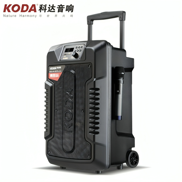KODA%20KD-850%208Inch%20Karaoke%20Speaker,%20With%201x%20wireless%20mic,%2040%20Watts%20trolley%20speaker%20with%20Bluetooth%20and%20fm.%20Great%20Battery%20Backup%20%7C%20Indoors%20and%20outdoors%20in%20picnic%20or%20party%20%7C%7C%20Sold%20By%20Time%20Plaza%20-%20Image%203