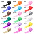 1 Roll Colored Baby Shower Decoration Rainbow Crepe Paper Streamers DIY Paper Wedding Decor Garland Photography Backdrops. 