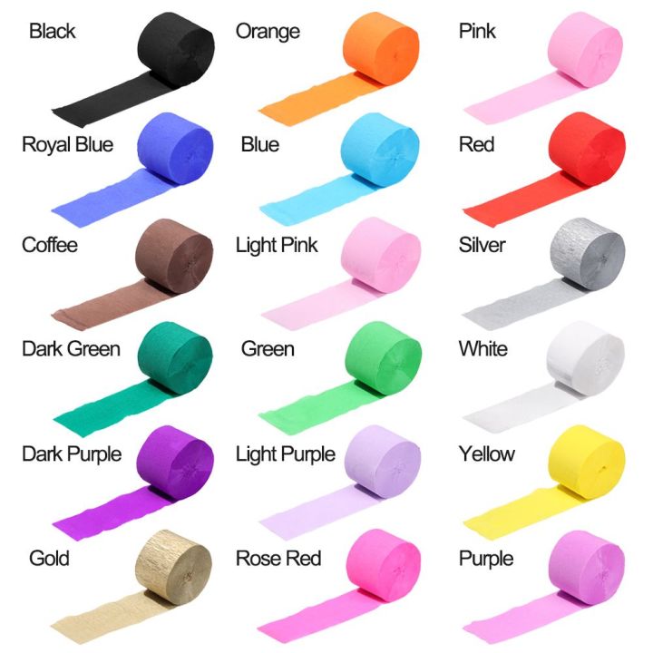 1%20Roll%20Colored%20Baby%20Shower%20Decoration%20Rainbow%20Crepe%20Paper%20Streamers%20DIY%20Paper%20Wedding%20Decor%20Garland%20Photography%20Backdrops%20-%20Image%202