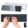 Combo Of Wireless Keyboard With Number Pad And Mouse. 