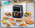 BLACK+DECKER (XL) 2 KG/8.5 L Air Fryer, 5.8L Basket, 1800W, Touch Screen, 12-in-1 With Rapid Hot Air Circulation For Frying_AF5800-B5. 