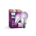 Philips Wiz Wi-Fi Enabled B22  LED Smart Bulb, Compatible with Amazon Alexa and Google Assistant(16M Colours +Shades of White + Dimmable + Tunable). 