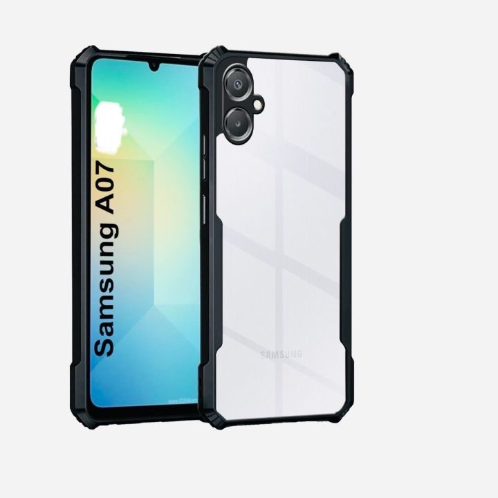 Samsung Galaxy A07 Clear Back case | Daraz.com.np