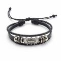Unisex Vintage Fashion  PU Leather Bracelet. 