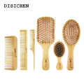 DISICHEN Affordable Wooden Bamboo Hair Brush Air Massage Comb Anti-static Scalp Combs Airbag Hairdressing Healthy Reduce Hair Loss Styling Tools. 
