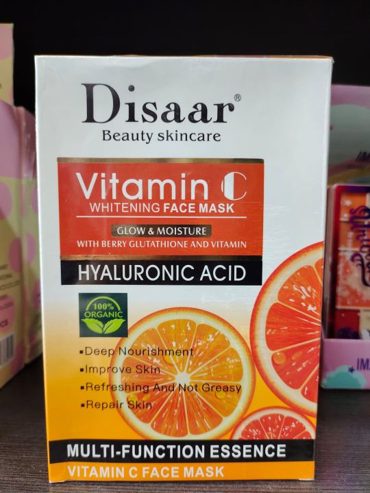 Disaar%20Vitamin%20C%20Face%20Mask%20Pack%20Of%2010%20Pieces%20-%20Image%203