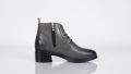 Genuine Leather Female Grey boot, Black Horse, BHL-2. 