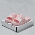 Thick Sole Beach Slides Comfortable Ultra Light Cartoon Design Bathroom Sandals Anti Slip Soft Couples Slipper for Beachwear. 