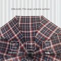 UV Protection Three Folding Check Umbrella For Unisex. 