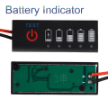 Li-Ion Battery Percentage Indicator Board 1/2/3/4/5/6/7S Lithium Battery LED Indication Module with Anti Reverse Connection. 