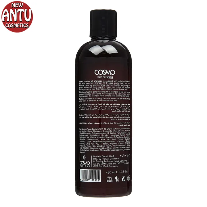 COSMO%20Hair%20Naturals%20Anti%20Hair%20Fall%20Sulfate%20and%20Paraben%20Free%20Keratin%20Shampoo%20for%20Straight%20and%20Shiny%20Hair%20-%20480ml%20-%20Image%203