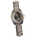 Quartz Silvered Watch For Women. 