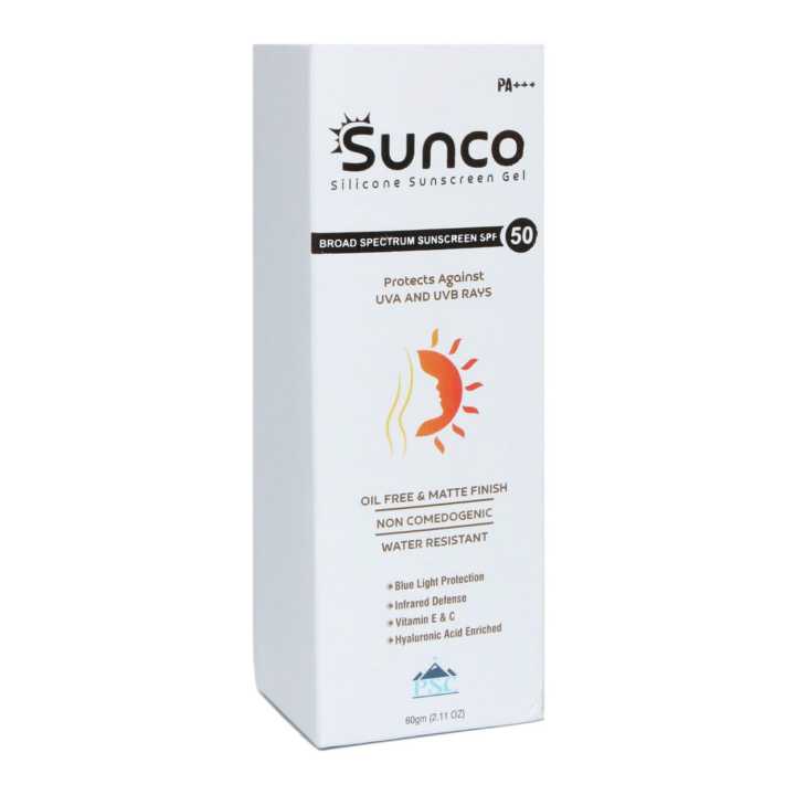 Sunco Silicone Sunscreen Gel SPF 50, 60Gm