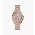 Fossil Salted Caramel Color Ceramic Business Watch For Women - CE1111. 