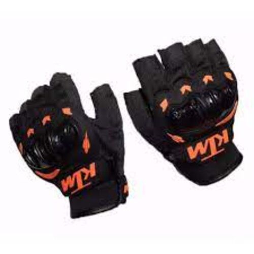 Ktm Half Cut Racing Biking Driving Motorcycle Gloves