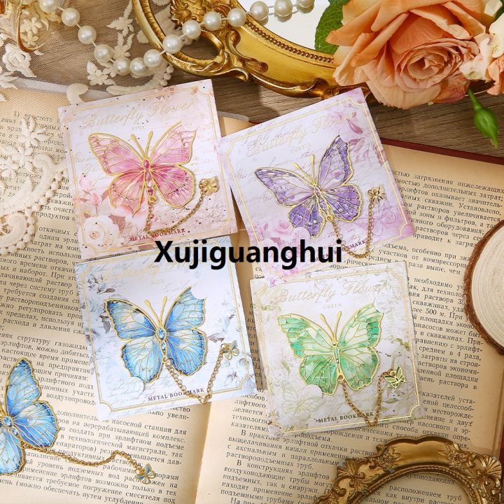 Xujiguanghui%20%E3%80%90Best%20value%20for%20money%E3%80%911%20Pc%20Cute%20Butterfly%20Metal%20Bookmark%20Colorful%20Bronzing%20Bookmark%20With%20Chain%20Gifts%20For%20Book%20Lovers%20Readers%20Writers%20Friends%20Adults%20-%20Image%203
