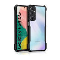 Bumper case for Samsung Galaxy F54  - Back Hard Transparent Clear Shockproof TPU Phone Cover. 