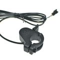 fasdaga 2X Electric Bicycle Accessorie 300X Ebike Finger Thumb Throttle for Electric Bike 24V 36V 48V 72V,SM Connector. 