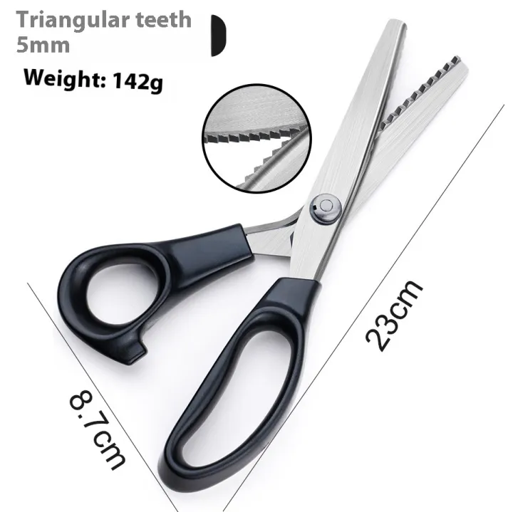 Fashion%20Zig%20Zag%20Scissors%20Serrated%20Edge%20-%20Stainless%20Steel%20Fabric%20Scissors%20for%20Sewing,%20Lace%20Cutting,%20Tailor%20Tools,%20Dressmaking,%20DIY%20Paper%20-%20Image%204
