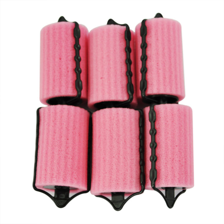 OUMERY%206%20PCS%20Magic%20Hair%20Care%20Roller%20Style%20Sponge%20Curlers%20For%20Girl%20Ladies%20-%20Image%207